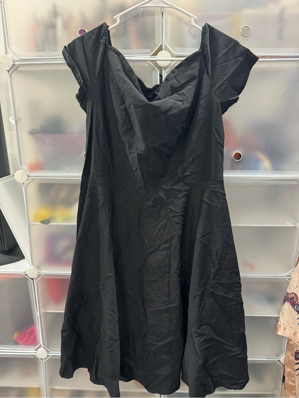 Grace Karin Black Pinup A-line Dress size XXL